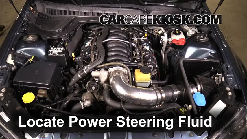 2009 Pontiac G8 GT 6.0L V8 Power Steering Fluid